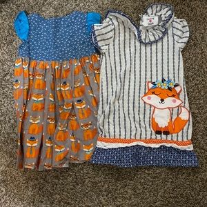 3T Fox Dresses